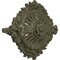 Ekena Millwork Antonio Ceiling Medallion, Hand-Painted Painted Turtle, 35 7/8"W x 22 1/2"H x 4 3/8"P CM35X22ANPTF - alternate 5